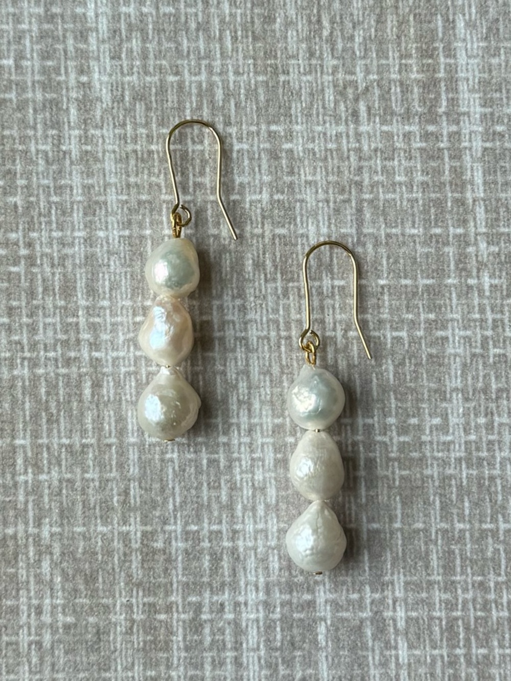 NWOT Polo Ralph Lauren Baroque Pearl Earrings
